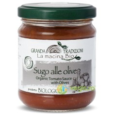 Sos din Rosii si Masline fara Gluten Ecologic/Bio 180g