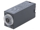 Timer 0.1s-100h 4PDT 24VAC 250VAC 5A