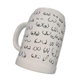 Halba de Bere din Ceramica 700 ml, Imprimeu Sani