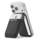 Portofel MagSafe, Spigen, Slim Fold Tripod S314-4, Negru AFA11591