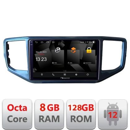 Navigatie dedicata Nakamichi VW Amarok Android radio gps internet octa core 8+128 carplay android auto CarStore Technology