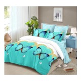 Cumpara ieftin Lenjerie de Pat Bumbac Finet, 6 Piese, Pat Dublu - CPL229