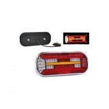 Cumpara ieftin Lampa spate 302x130, LED, 6 functii, stanga, ceata