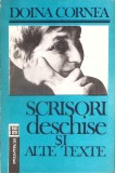 Scrisori Deschise si Alte Texte Doina Cornea Carti Filosofie Humanitas 1990 Romana Buna Necartonata Stare Buna