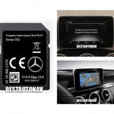 Card navigatie Garmin Mercedes-Benz C-Class W205 E W213 GLC V Europa V19 2022