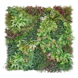 Perete verde din plastic Natura 100x100 cm