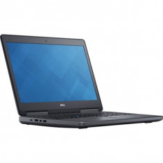 Laptop Dell Precision 7510, Intel Core i7 Gen 6 6820HQ 2.7 GHz, 16 GB DDR4, 256 GB SSD M.2, Placa Video nVidia Quadro M2000M 4 GB GDDR5, Wi-Fi, foto