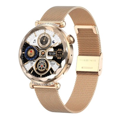 SMARTECH SmartWatch cu Apel Bluetooth, Ritm Cardiac, Tensiune Arteriala, Nivel Oxigen, Calorii, Pasi, Distanta, Vreme, Somn, Calculator, Numar SOS S83 foto