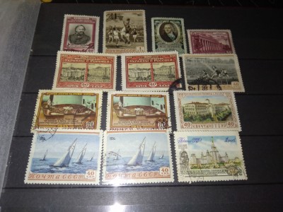 TIMBRE URSS 1954 foto
