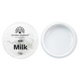 Cumpara ieftin Gel Constructie Unghii Milk Global Fashion 15g, Alb laptos