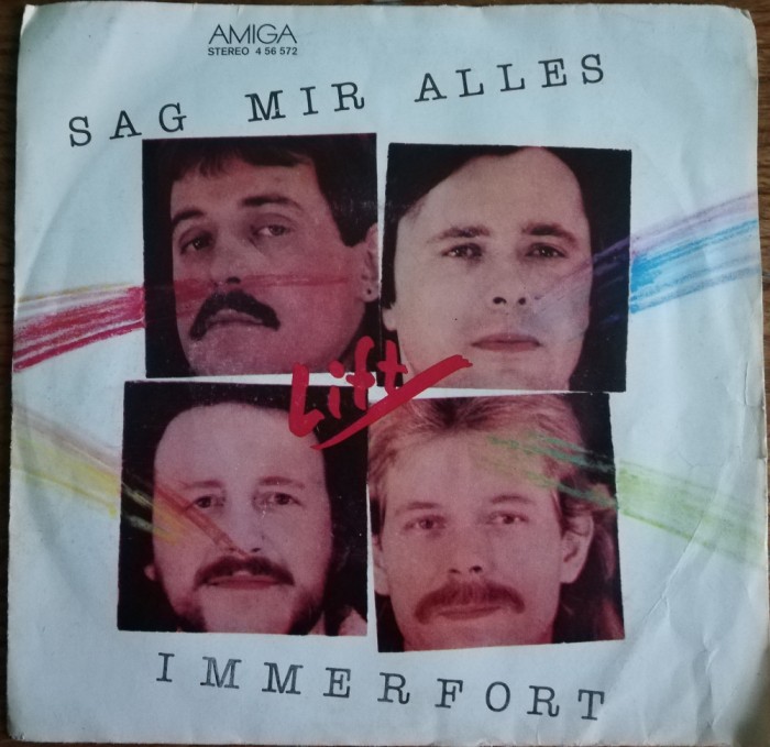 Disc Vinil 7 # Lift (2) &lrm;&ndash; Sag Mir Alles / Immerfort Label: AMIGA &lrm;&ndash; 4 56 572