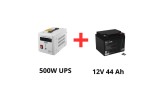 Volt Polska Alimentare ne&icirc;ntreruptibilă pentru pompe de circulație 500W + Green Cell acumulator 44Ah