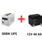 Volt Polska Alimentare ne&icirc;ntreruptibilă pentru pompe de circulație 500W + Green Cell acumulator 44Ah