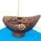 Vaza gresie Art-Studio handmade - Ikebana - design Carla Landstrom Rutebo Suedia
