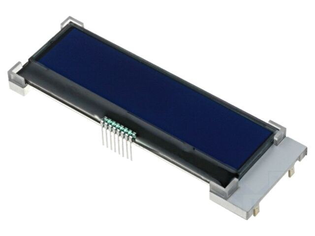 Afișaj LCD 20x2 albastru LED