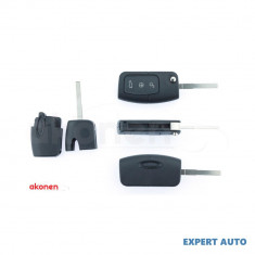 Carcasa cheie contact pentru ford focus / mondeo, 3 butoane, cu cheie UNIVERSAL Universal #6