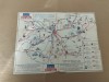 Bnk div Budapesta - Ungaria - harta turistica 1938