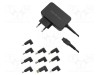Alimentator universal QOLTEC pulsatoriu 19VDC plug-in