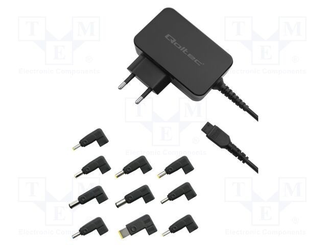 Alimentator universal QOLTEC pulsatoriu 19VDC plug-in