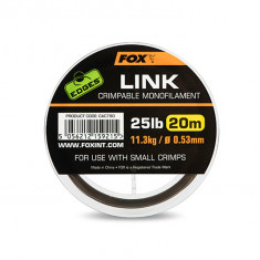 Fox Edges Link Trans Khaki Mono 20 m - 0,53 mm 25 lb