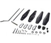 Set Suporti Prindere Parbriz AW9952B, AW9952, Piese Moto