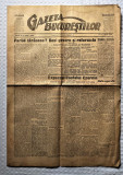 Ziar vechi Gazeta Bucurestilor, gazeta veche de ocupatie 1918 nr 470
