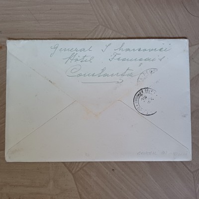 SCRISOARE TRIMISA DE GENERALUL IOAN MARCOVICI CATRE ALEXANDRE PONCET DE SANDON. foto
