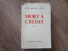 Mort A Credit - CELINE Louis-Ferdinand, 1936 foto