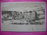 HOPCT 20280 HOTEL GRAND- ST MORITZ IN ANUL 1937 -STAMPILA / TIMBRU -ELVETIA -CIRCULATA