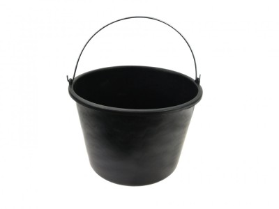 Galeata pentru mortar 12L negru, Geko G66100 foto