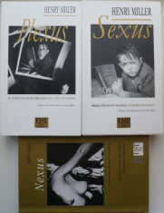 Sexus. Plexus. Nexus. Trilogia Rastignire trandafirie (3 volume) &amp;ndash; Henry Miller foto