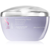 Cumpara ieftin Alfaparf Milano Semi di Lino Smooth masca de netezire pentru par indisciplinat 200 ml