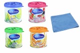 Mix 4 odorizante My Shaldan - Squash , Mixed Berry , Lime , Orange si Laveta Microfibra