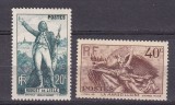 Franta 1936 Claude Rouget de Lisle MI 319-320 MNH