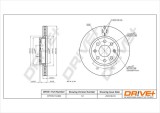 Dr!ve+ DP1010.11.0484 Disc frana