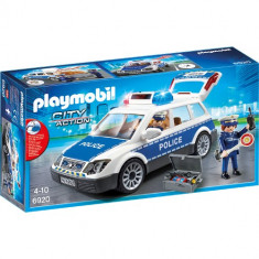 Set Playmobil City Action Police, Masina de Politie cu Lumina si Sunete foto
