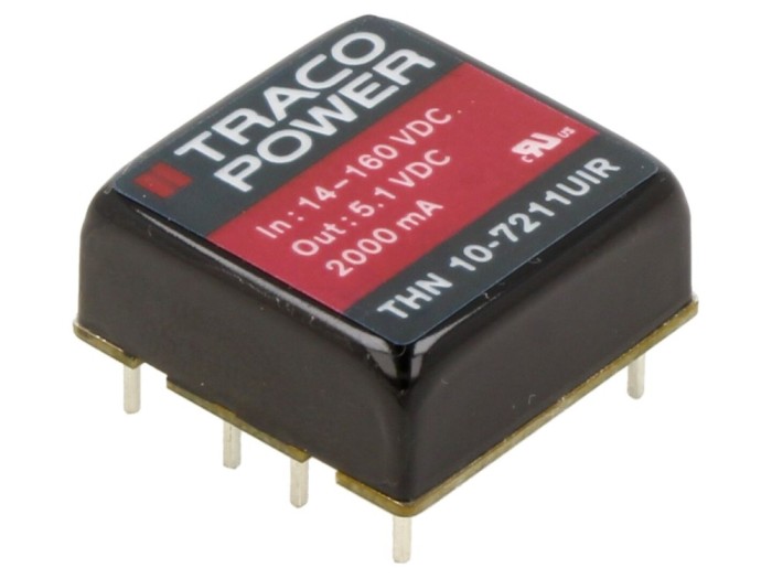 Convertor DC/DC 10W 72VDC 5,1VDC