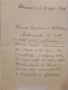 Autografe CONSTANTIN ARGETOIANU