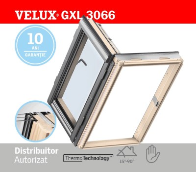 Fereastra acces acoperis VELUX GXL 3066 3 sticle foto