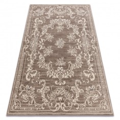Covor L&acirc;nă NAIN Ornament, cadru 7694/51922 bej / maro, 160x230 cm