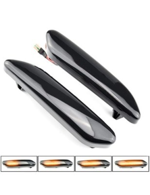Set 2 Semnalizari Aripa Dinamice Secventiale cu Sticla Fumurie Mini Cooper R60 Countryman, R61 Paceman foto