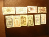 Serie mica Camerun colonie franceza 1916 , Motive locale , 10 valori stampilate, Stampilat
