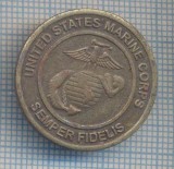 AZ 74 MEDALIE MILITARA - UNITED STATES MARINE CORPS -SEMPER FIDELIS -FUNDATIE, Europa