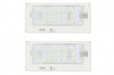 Set lampa numar inmatriculare LED 12V, MINI (R50, R53) 2001-2006 foto