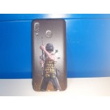 Husa protectie Samsung Galaxy A20, plastic cu margine cauciuc