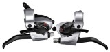 Manete Schimbator/Frana Shimano Tourney St-Tx800, 8X3 Vit., Ez-Fire Plus, 2 Dege... Cod:ESTTX800P8AS