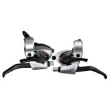 Manete Schimbator/Frana Shimano Tourney St-Tx800, 8X3 Vit., Ez-Fire Plus, 2 Dege... Cod:ESTTX800P8AS