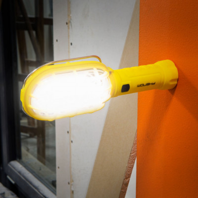 Lampă de lucru COB LED, cu acumulator model Retro foto