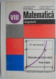 Matematica. Algebra. Manual pentru clasa a VIII-a &ndash; Ioan Craciunel (1986)
