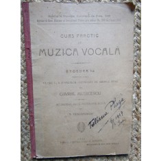 Gavriil Musicescu / CURS PRACTIC DE MUZICA VOCALA